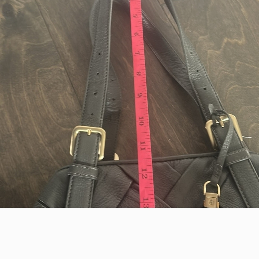 Cole Haan Woven Gray Leather Tote - Picture 12 of 13